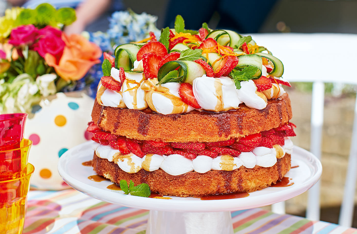 Pimm's layer cake recipe