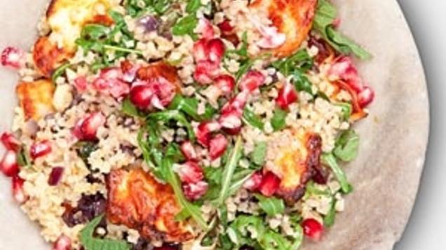 Halloumi Tabbouleh